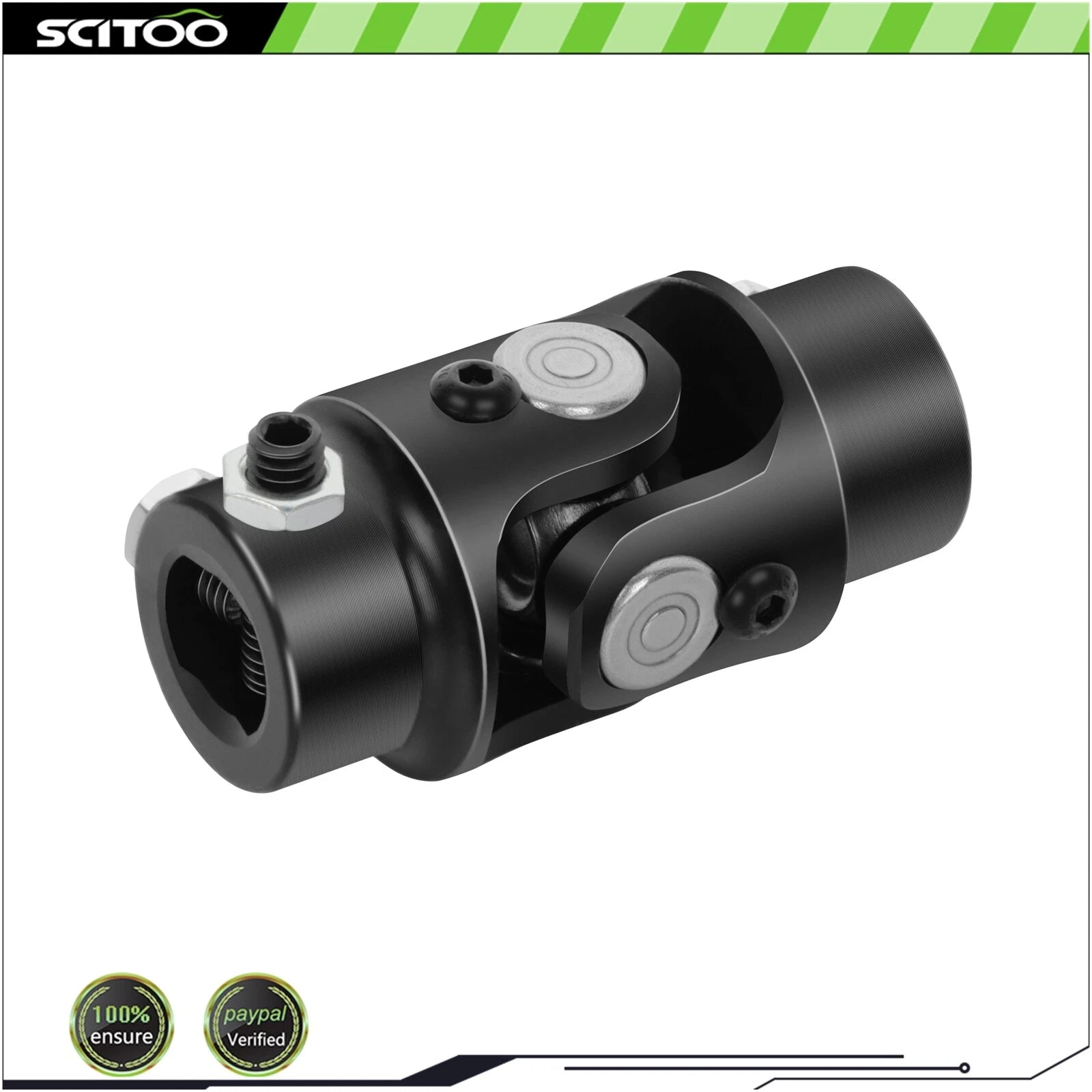 Universal Steering U-Joint Shaft 3/4" DD X 3/4-30 Spline