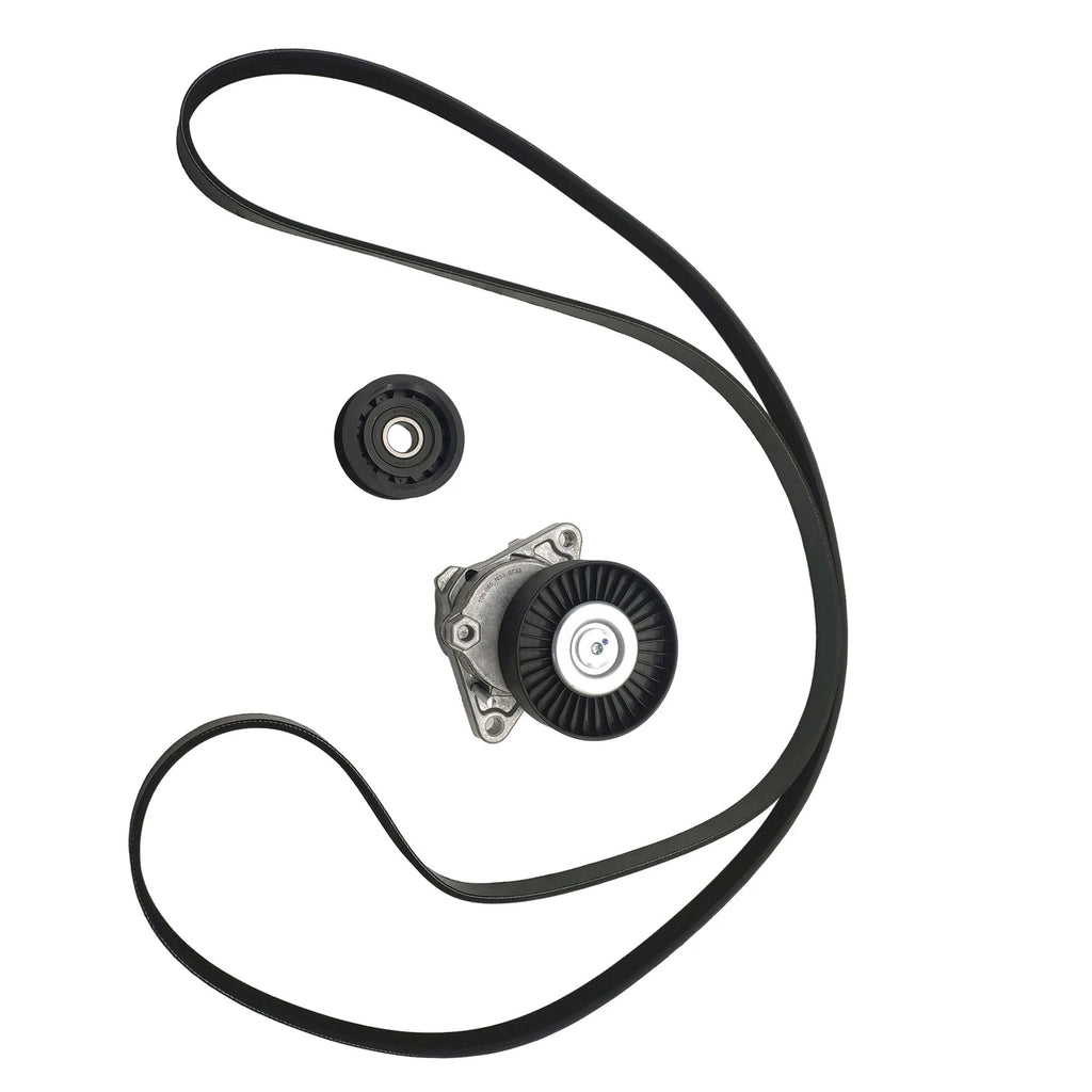 Serpentine Belt Tensioner Pulley Kit for Mercedes-Benz CLK320 E320 (2003–2009)