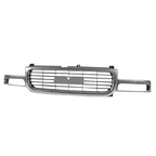 Replacement Front Chrome Plastic Grille for Ford Ranger (2011–2018)