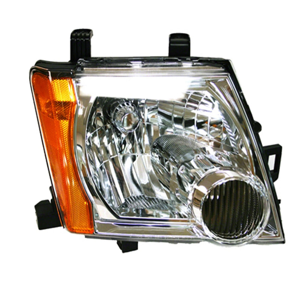 Replacement Chrome Passenger Side Head Light Assembly for Nissan Xterra (2005–2015)