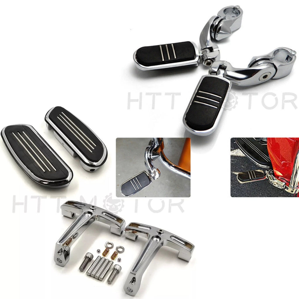 1 1/4'' Highway Foot Pegs & Floor Boards for Harley Davidson Touring (1993–2018)