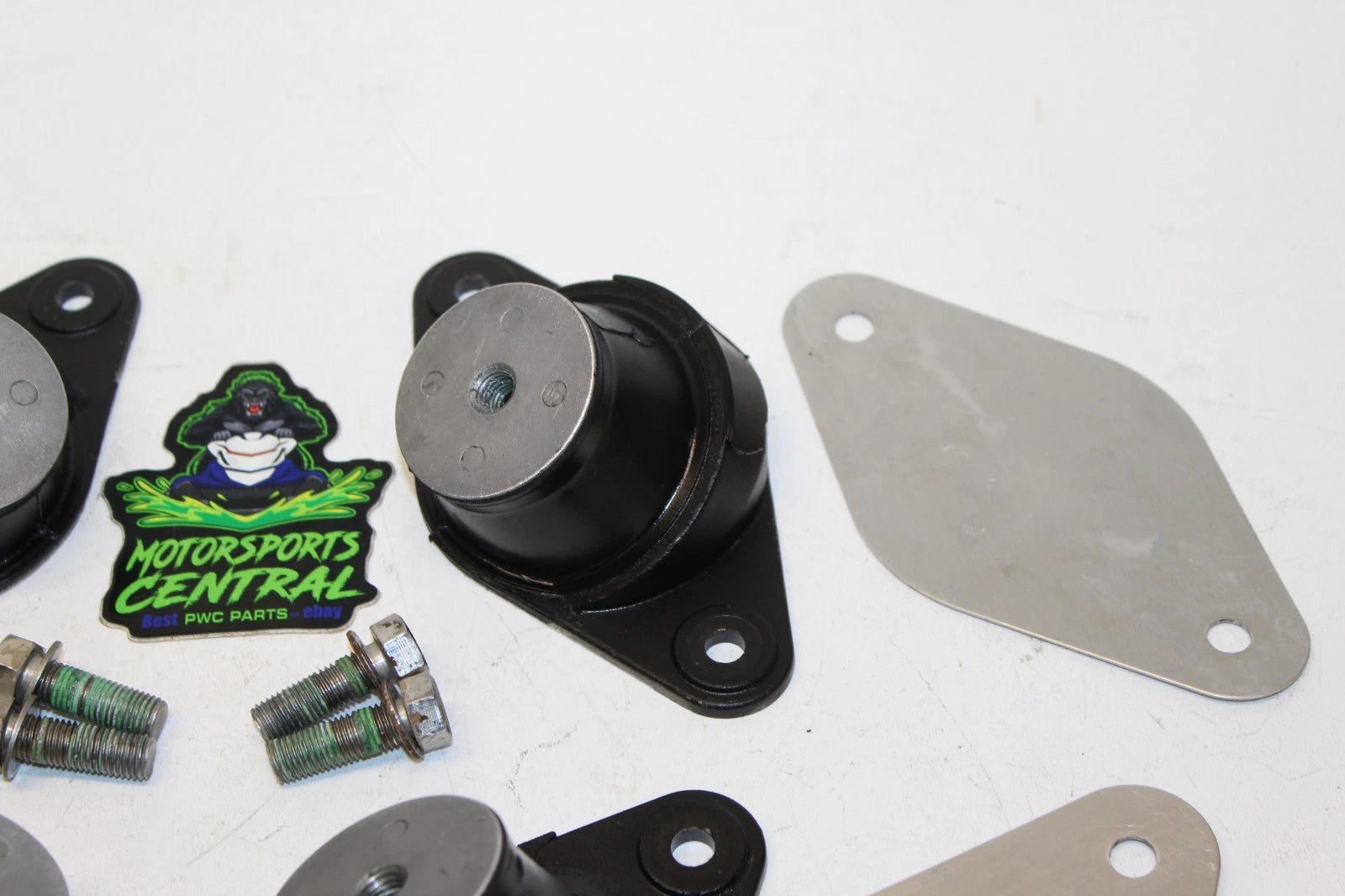 Set of 2 Engine Motor Mount Dampers for Kawasaki 300X 300LX 310X 310LX SX-R STX (95-25)