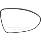 Passenger Right Side Mirror Glass for Kia Rio (2012–2017)