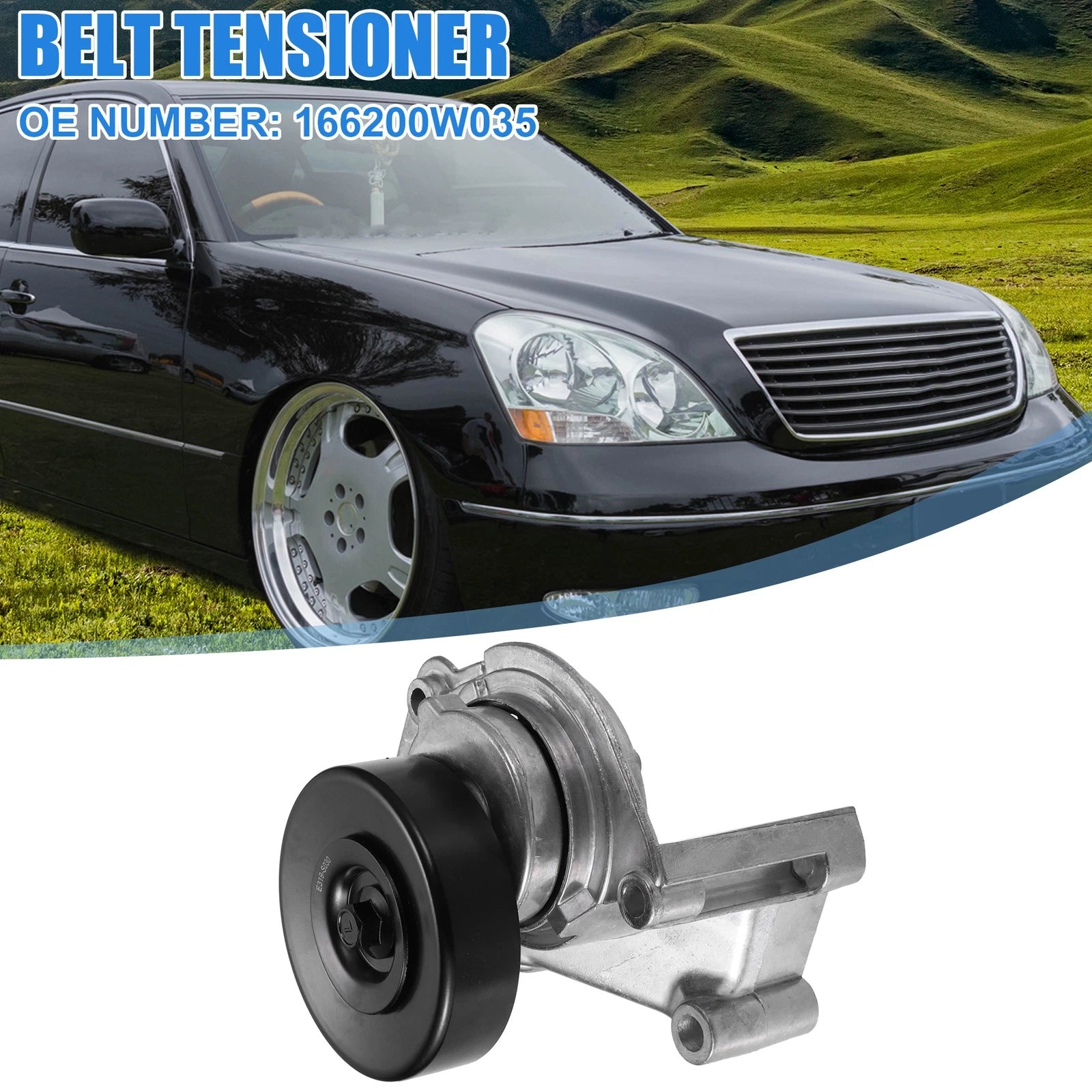 Accessory Drive Belt Tensioner for Lexus LS400 (1990–2000) No. 166200W035