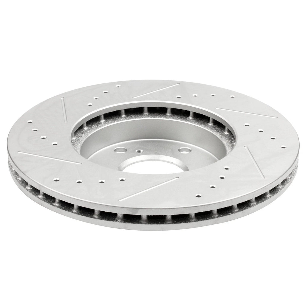 Drilled and Slotted Front Brake Disc Rotors for Honda Accord Civic Element