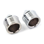 CNC Thick Cut Front Axle Cap Nut Cover for Harley Electra Glide Sportster