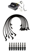 Ignition Wires & Spark Plugs Kit for GMC K3500, Chevy C20, C30 (V8)