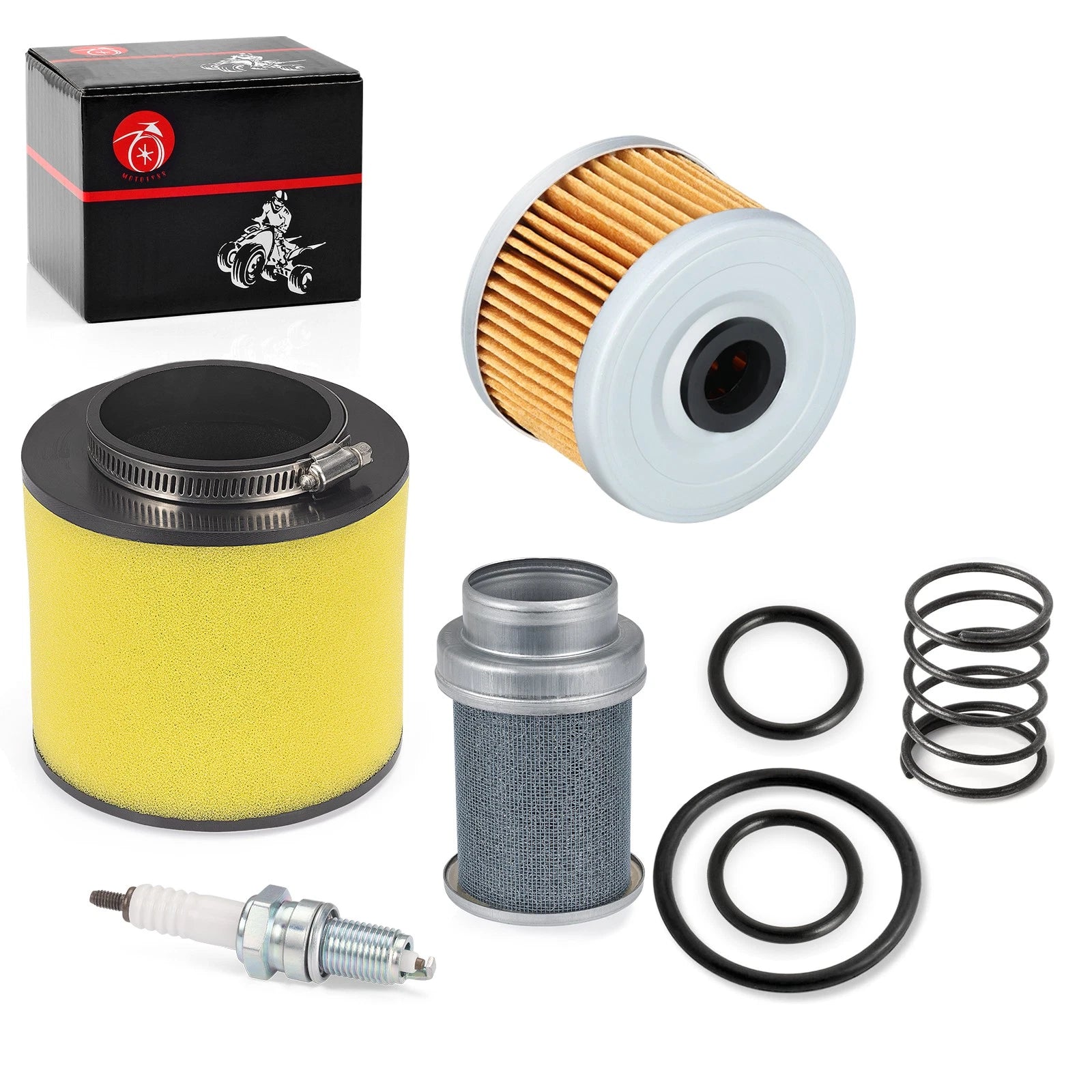 Oil Air Filter + Cleaner Body for Honda Foreman TRX400 TRX450 (2000–2006)