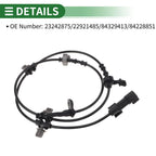 ABS Wheel Speed Sensor No.23242875 for Chevrolet Malibu (2013–2015) Rear Right