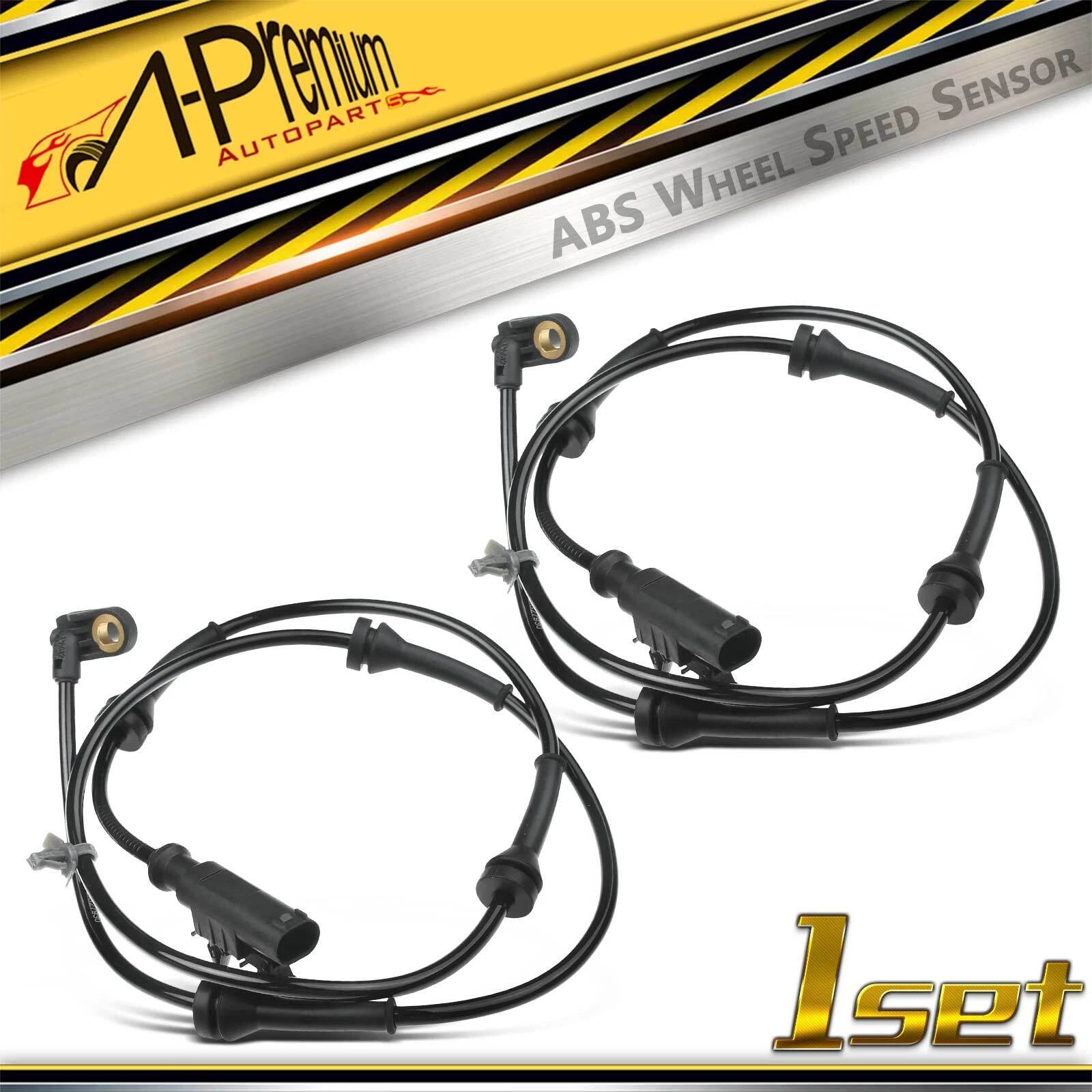 2X Rear ABS Wheel Speed Sensors for Nissan Armada (2012–2015)