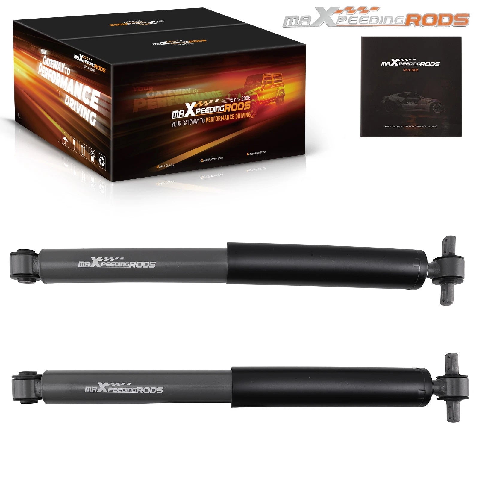 Rear Drop Kit for Chevrolet S10 GMC Sonoma (1982–2004) Lowering Shocks 0-3"