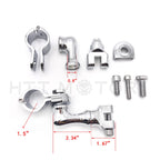 1 1/2" O-ring Crash Bar Engine Guard Highway Pegs for Universal Models