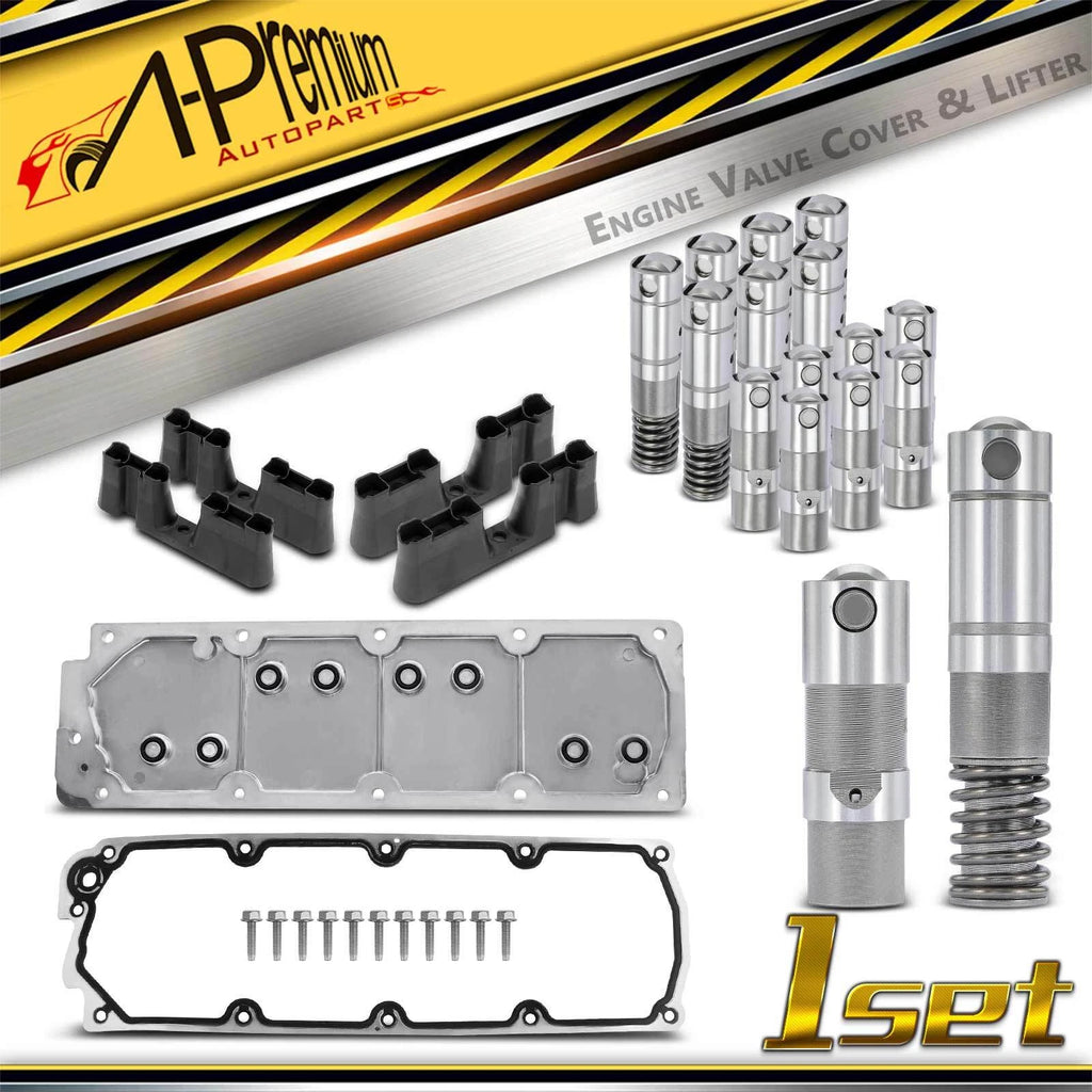 Engine Valve Cover Set for Chevy GMC LS 5.3L 6.2L (2000–2023)