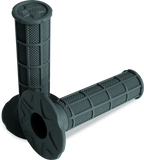 ProTaper Full Waffle Grips for Motorcycle (Medium, Dark Gray)