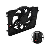 Radiator Cooling Fan Assembly for Mercedes W204 C250 C350 W212 E350 GLK350 (2008–2017)