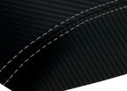 Console Armrest Cover for Dodge Dakota (2008–2011) PVC Carbon Gray Stitch