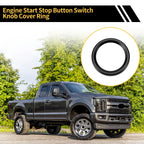 Engine Start Stop Button Switch Knob Cover Ring for Ford Maverick (2022)