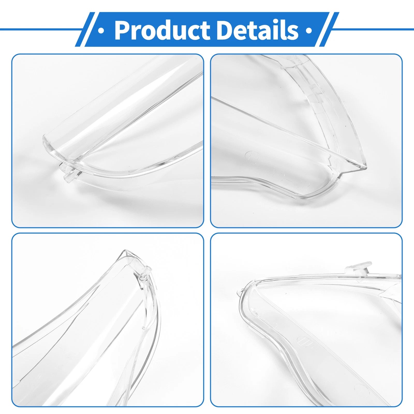 1 Pc Headlight Lens Cover for BMW 5 Series E60 (2005–2010) No. 63127165572