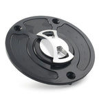 Keyless Fuel Gas Tank Cap Cover for Kawasaki ZX10R ZX9R (2004-2023)