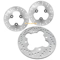Front & Rear Brake Disc Rotors for Honda Sportrax 400 TRX400EX TRX400X (1999–2014)