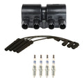 Ignition Wires Coil & 4 Spark Plugs Kit for Chevrolet Aveo5 (2004–2011)