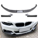Bumper Spoiler Lip Splitter Trim for BMW 2 Series F22 F23 M Sport (2014–2022)
