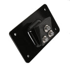 3 Holes Laydown License Plate Mounting Bracket for Harley Sportster Dyna Softail