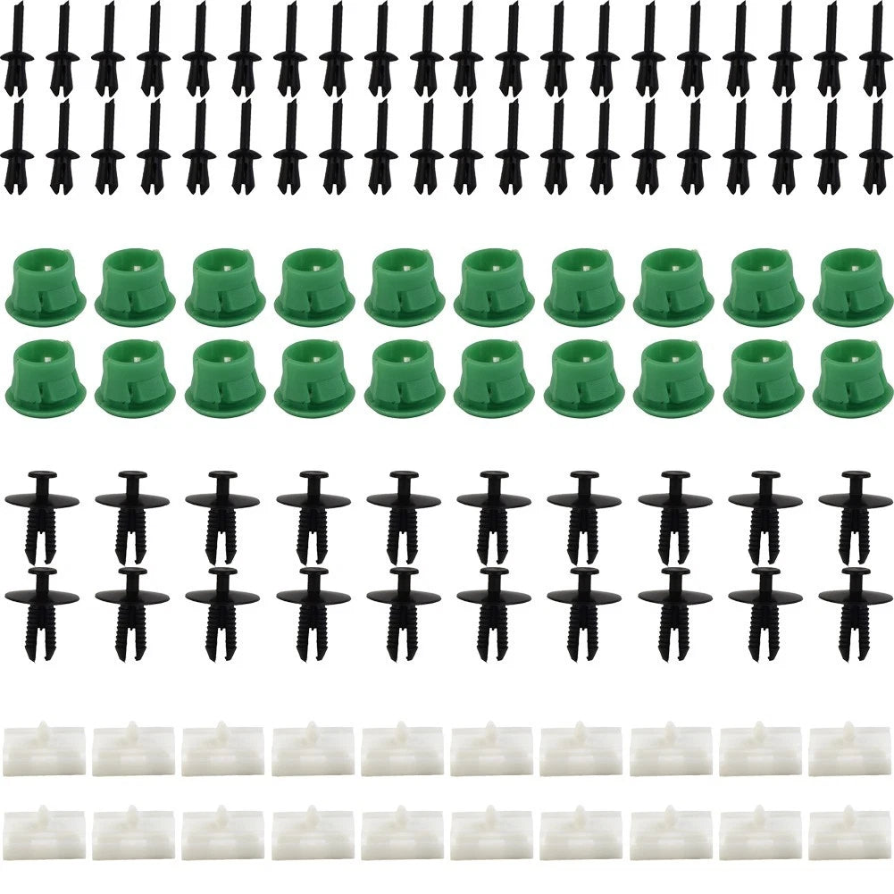 80x Side Sill Skirt Trim Clips for BMW E36 (1992–1999)