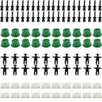80x Side Sill Skirt Trim Clips for BMW E36 (1992–1999)
