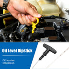 Engine Oil Level Indicator Dipstick for Dodge 2500 (2000–2002) No. 5080582AA Black