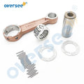 Crankshaft & Power Head Rebuild Kit for Yamaha 2T 9.9 15HP (6E7/682)