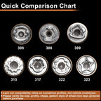 Wheel Lock Lug Nut Key Socket Tool for Mercedes-Benz