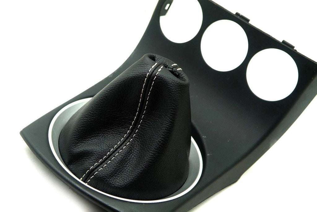 Shift Boot Cover for Nissan 350Z (2003–2008) Beige PVC Leather