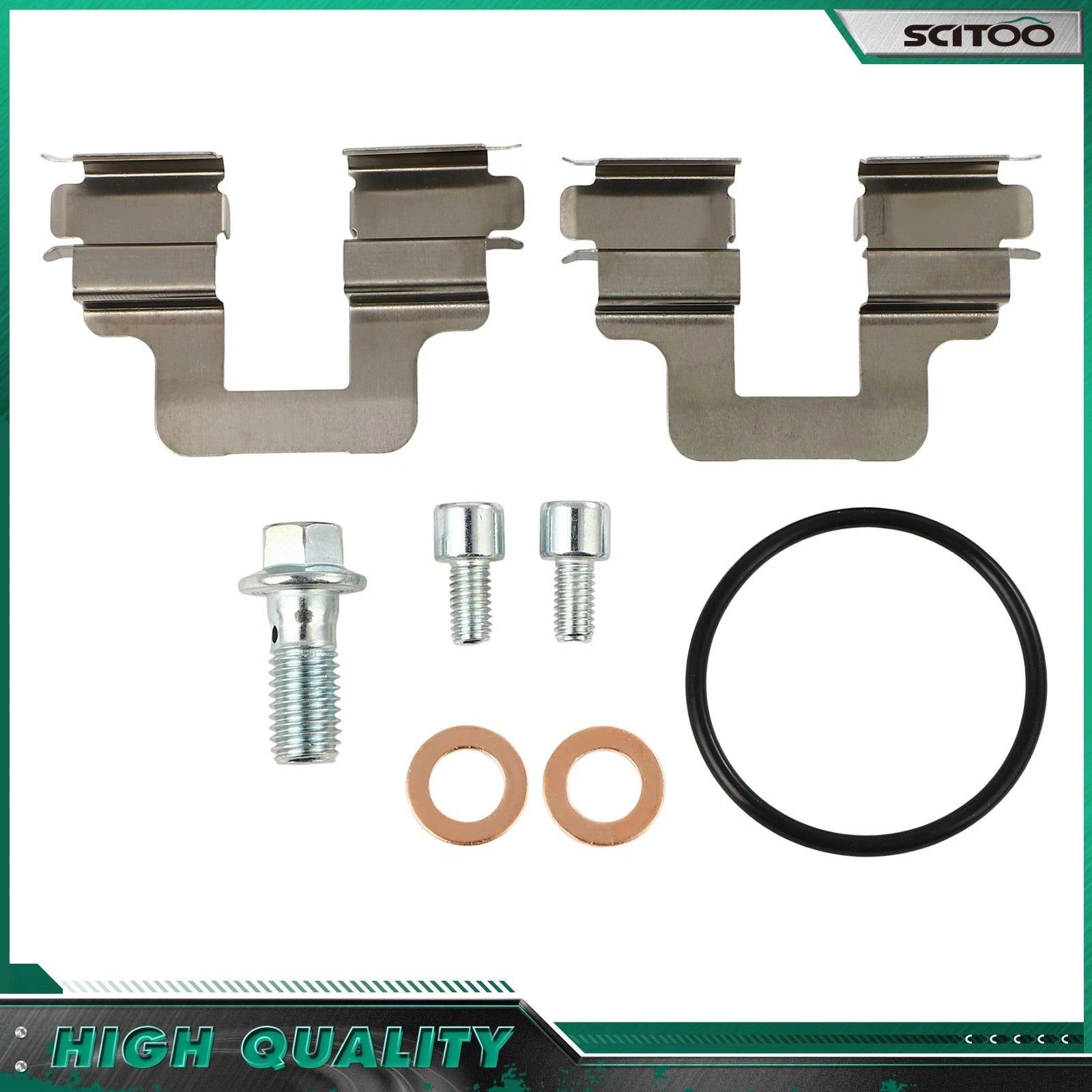 Rear Brake Calipers w/ Bracket for Volvo S80 S60 (2011–2016)