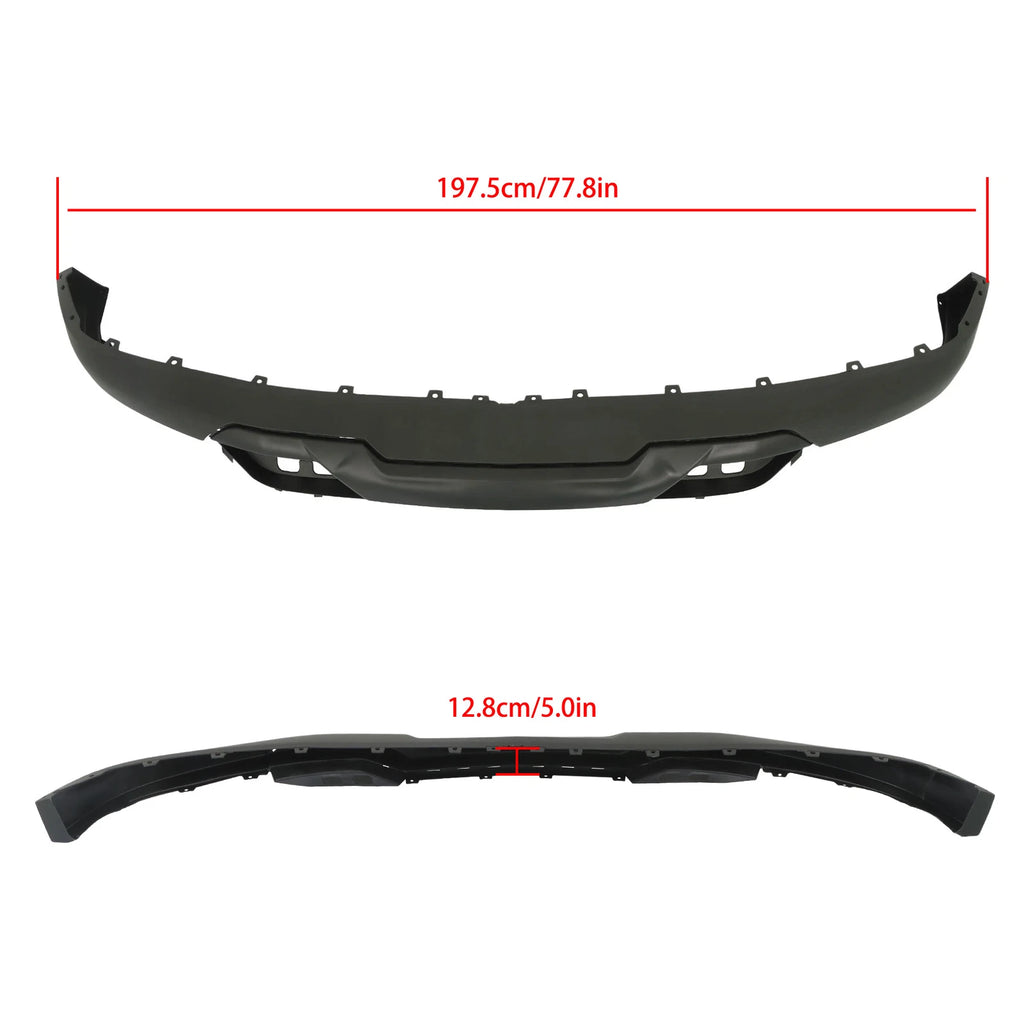 Front Bumper Valance with Tow Hook Holes for Silverado 1500 (2016â2018)
