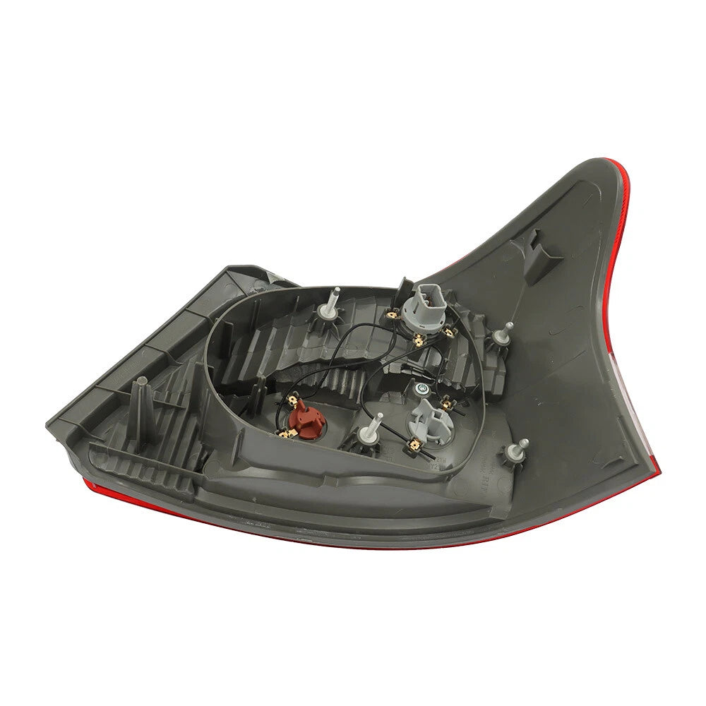 Clear & Red Lens Tail Lamp Assembly for Toyota Yaris (2007-2011)