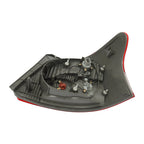 Clear & Red Lens Tail Lamp Assembly for Toyota Yaris (2007-2011)