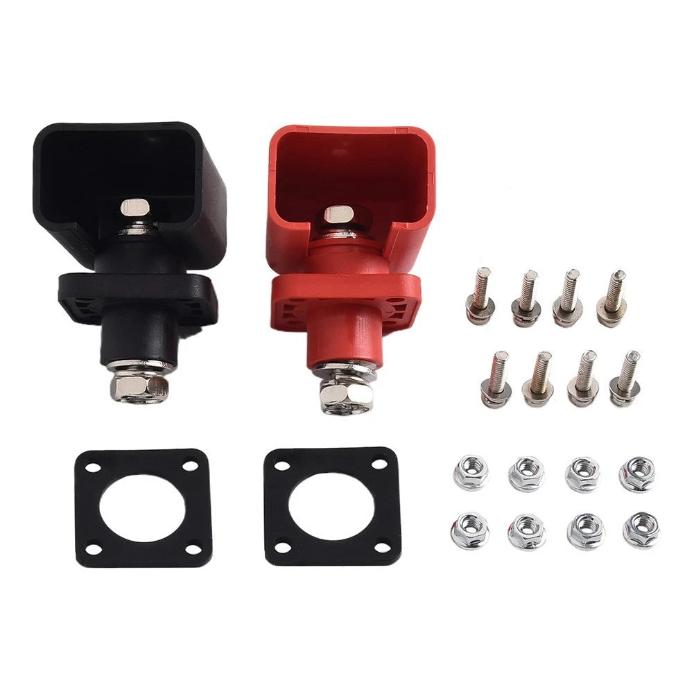 Set of 2 Heavy Duty Battery Terminal Connectors for Energy Storage