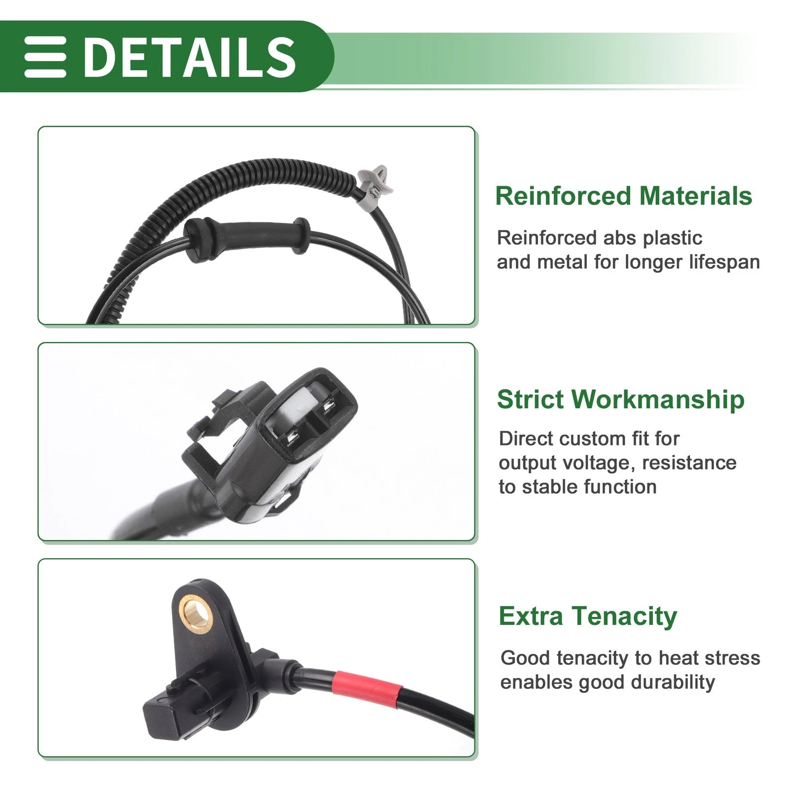 ABS Wheel Speed Sensor No. 956713J000 for Hyundai Veracruz (2007–2012)