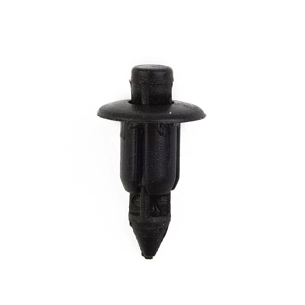50pcs 6mm Fairing Trim Plastic Push Fit Rivet Clips for Suzuki