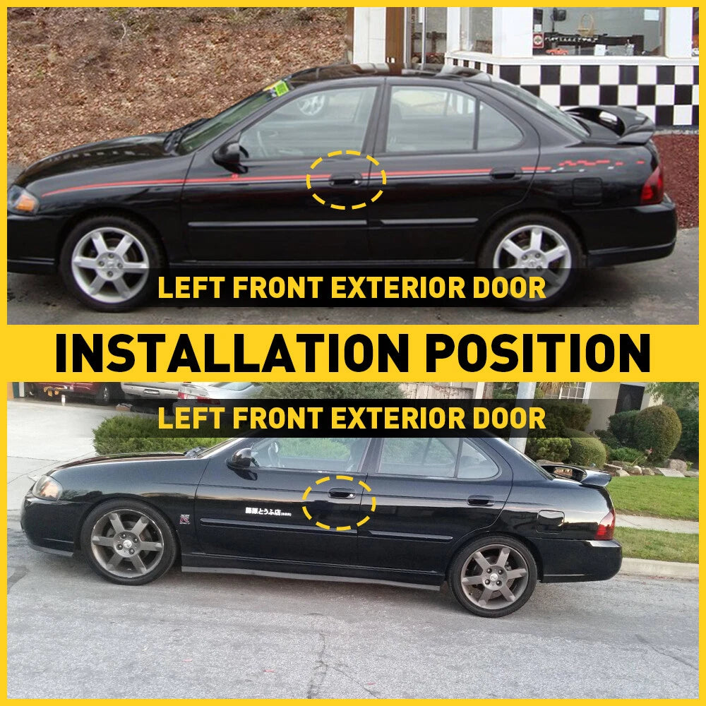 Exterior Door Handle for Nissan Sentra (2000-2006) Left Side