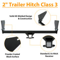 Class 3 Trailer Rear Bumper 2" Tow Hitch Receiver #13416 for Toyota RAV4 (2019–2023)