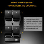 Power Window Control Switch for Chevy Silverado GMC Sierra (2007-2015)