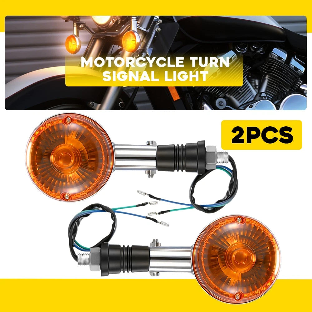 2X Turn Signal Indicator Lights for Yamaha Royal Star 1300 XVS650 V-Max 1200