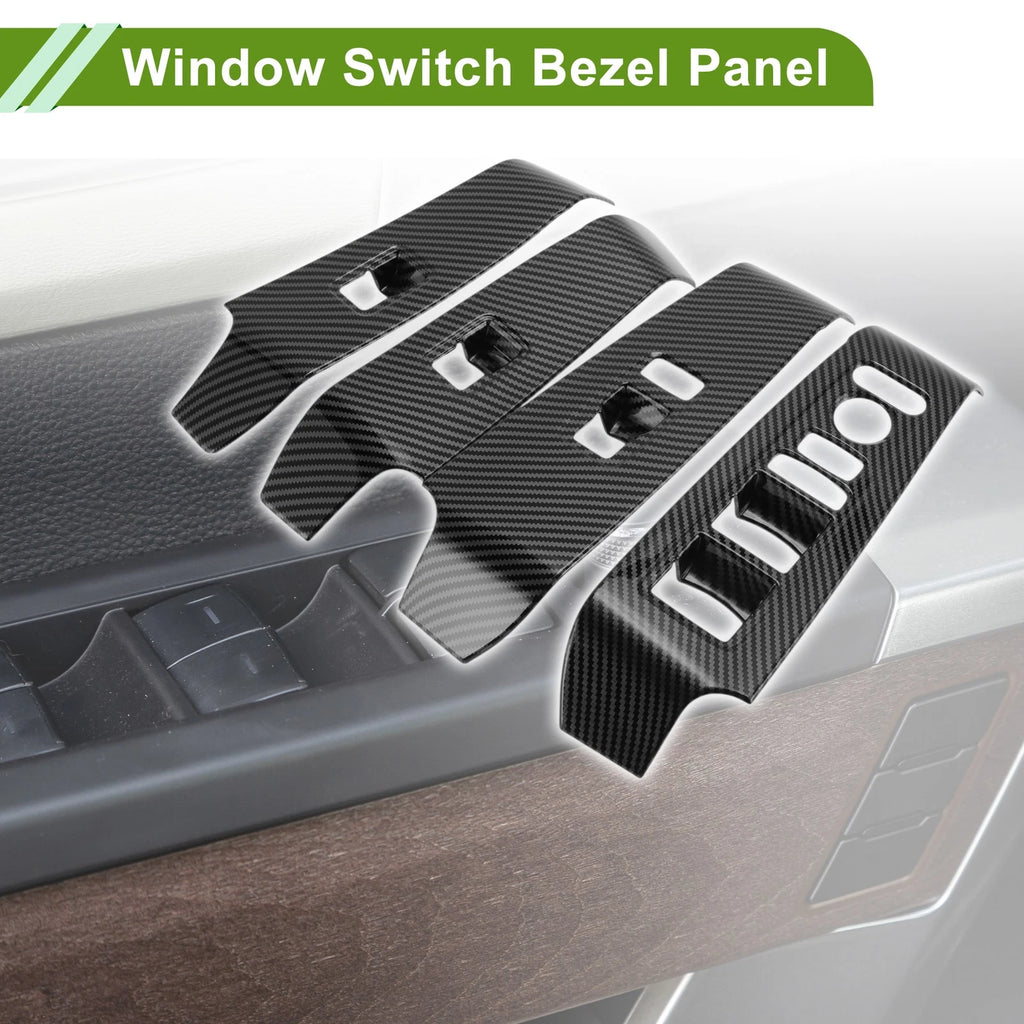Set of 4 Window Switch Bezel Covers for Honda Civic (2022–2025)