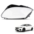 Front Left Headlight Lens Cover for Mercedes-Benz C-Class (2019–2020) Clear