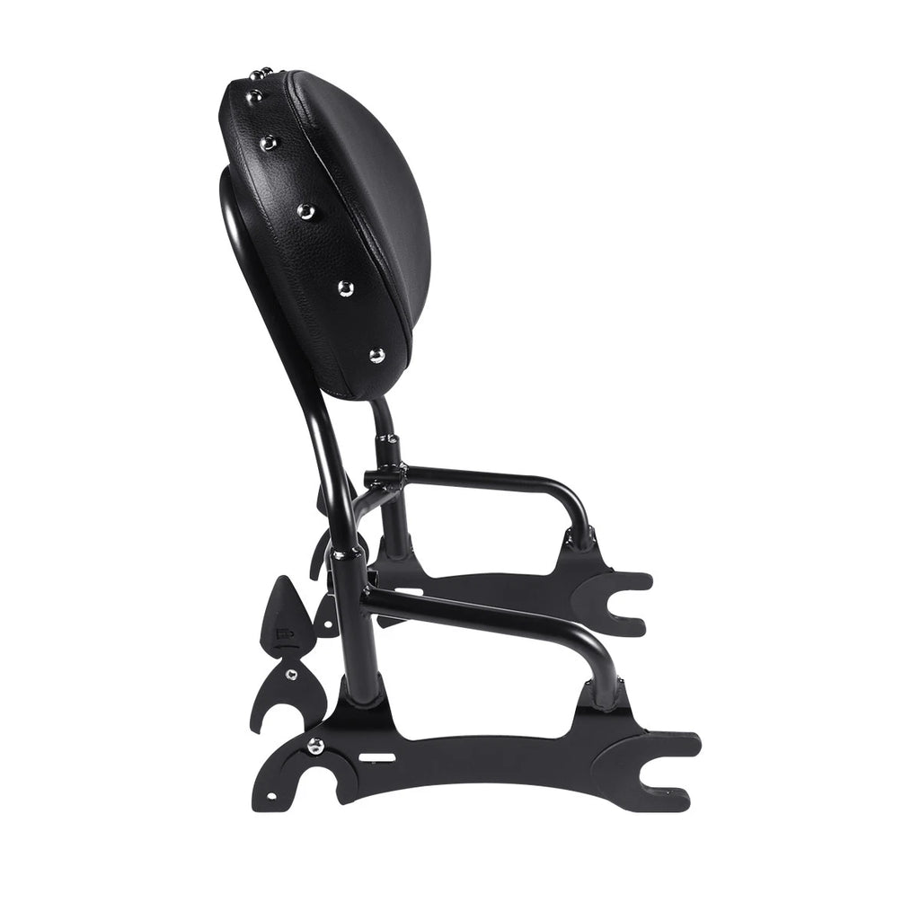 12" Black Backrest Sissy Bar Pad for Indian Chief Vintage Classic (2014–2018)