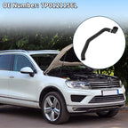 Radiator Hose Coolant Pipe for Volkswagen Touareg 3.0L (2011–2018) Black Plastic