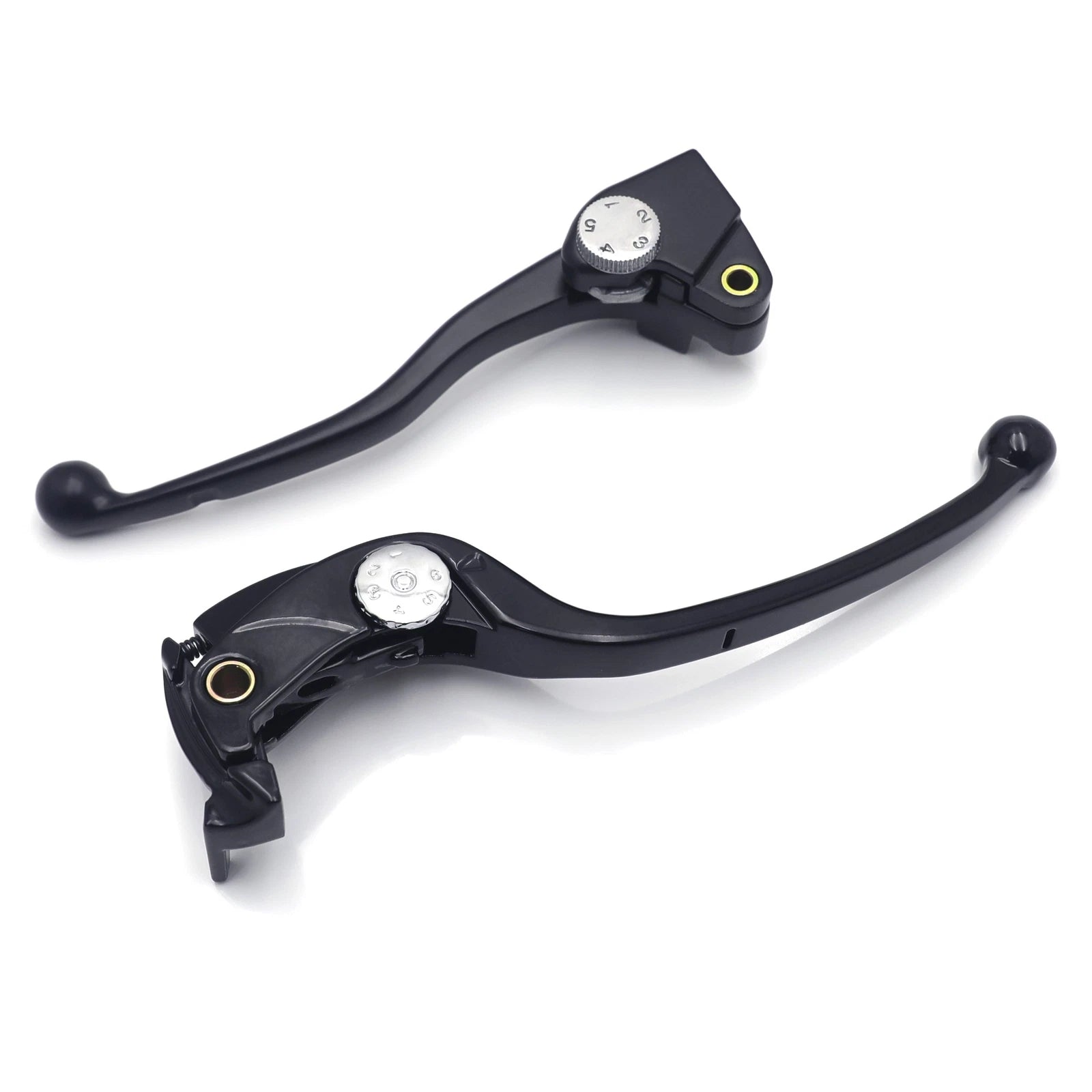 Front Brake Clutch Levers for Kawasaki Ninja ZX-6R (2019–2024) Black