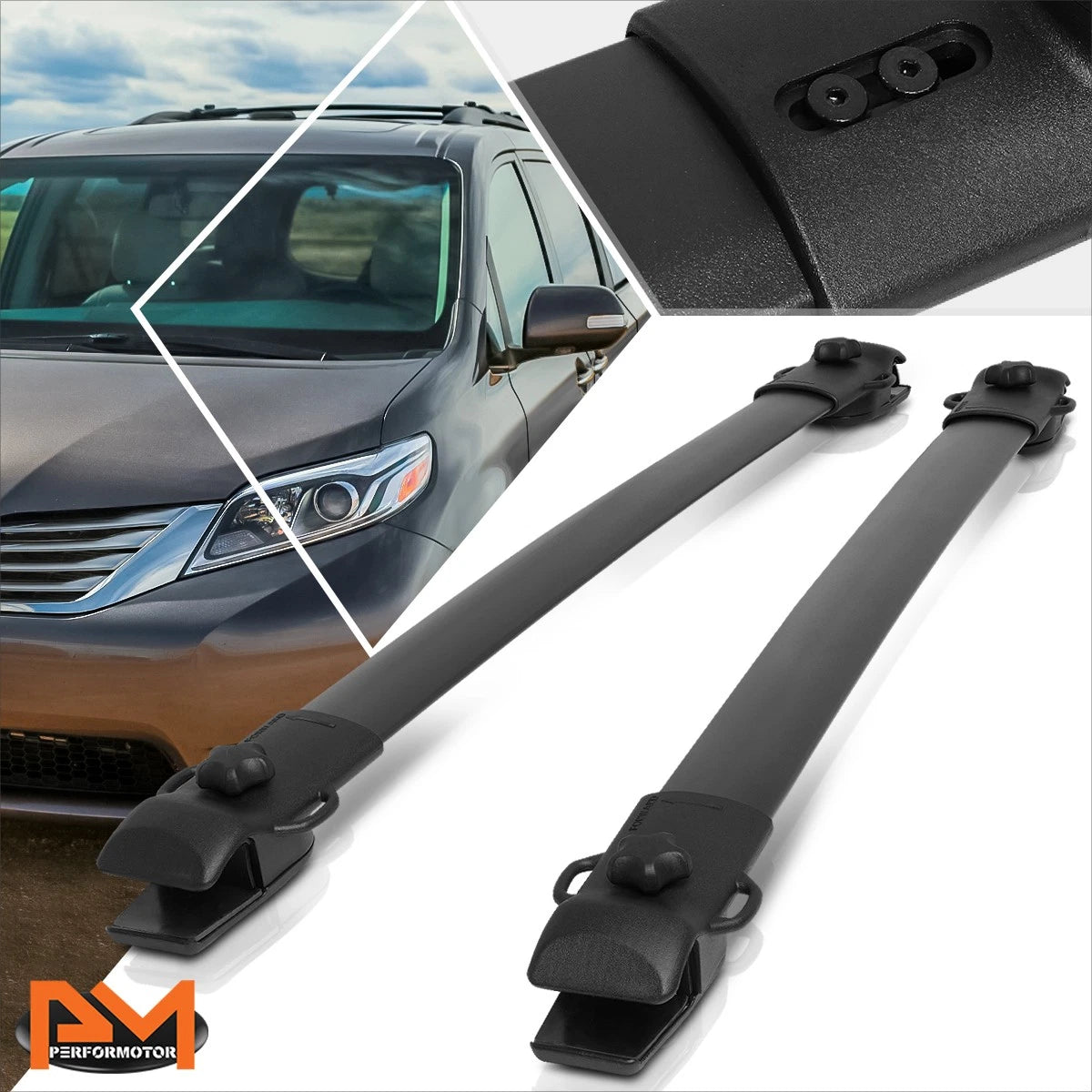 Roof Rack Crossbar for Toyota Sienna (2011–2018)